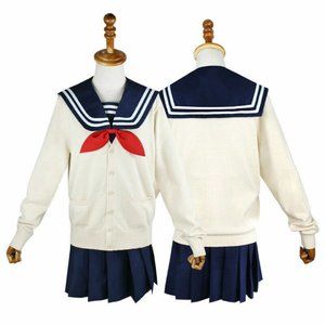 JK School Uniform Japan Anime Sailor Women Girl Outfit Dress
